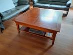 Kersenhouten salontafel, Huis en Inrichting, Tafels | Salontafels, Ophalen, Gebruikt, Vierkant, Kersenhout