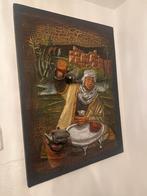 Marokkaans theeritueel schilderij, Ophalen of Verzenden