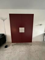 Stijvol wandmeubel, wijnrode kleur professionele kwaliteit, Huis en Inrichting, Ophalen, 200 cm of meer, Zo goed als nieuw, Minder dan 150 cm