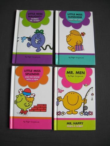 Roger Hargreaves - 4 Little Miss/Mr. (harde kaft boekjes) +1 beschikbaar voor biedingen