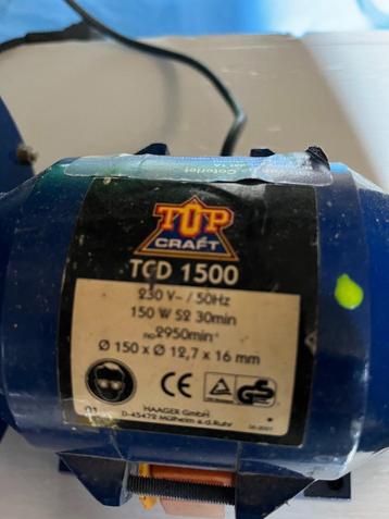 TOP CRAFT TCD 1500 bankslijper – dubbele slijpschijf beschikbaar voor biedingen
