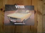 Brochure Vauxhall Viva uit 1977, Ophalen of Verzenden, Zo goed als nieuw, Overige merken