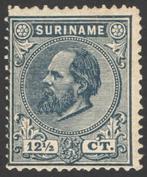 Suriname NVPH nr 7 ongebruikt Koning Willem III 1885, Postzegels en Munten, Postzegels | Suriname, Verzenden, Postfris