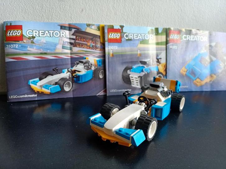 Lego Creator 31072 Extreme motoren, Kinderen en Baby's, Speelgoed | Duplo en Lego, Gebruikt, Lego, Complete set, Ophalen of Verzenden