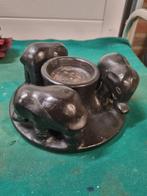 kandelaar olifanten aardewerk basic, Huis en Inrichting, Woonaccessoires | Kandelaars en Kaarsen, Ophalen of Verzenden, 'T Olde Gre-j