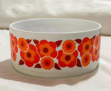 Vintage Arcopal Lotus schaal 21,5 cm diameter seventies beschikbaar voor biedingen