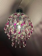 Roze prinsessenlamp voor de meidenkamer, Ophalen, Gebruikt, Metaal, Prinsessenstijl