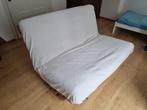 Klassiek IKEA Grankulla futon slaapbank, Crème, Gebruikt, 140 cm, Ophalen