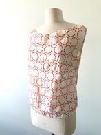 Ermanno Scervino boothals top zijde rayon - S/M, Maat 38/40 (M), Wit, Ophalen of Verzenden, Zo goed als nieuw