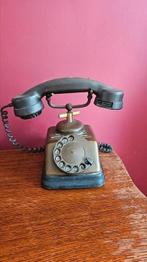 Mooie antieke draaischijf telefoon, Ophalen of Verzenden