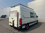 Volkswagen Crafter 2.5 TDI  2009  Dubbel Kabine met Laadklep, Auto's, Bestelauto's, Volkswagen, Wit, Origineel Nederlands, Grijs
