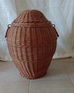 Rotan mand, Ophalen, Zo goed als nieuw, Rond, Riet