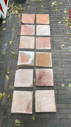 Estrikken, oranje terracotta vloertegel, Doe-het-zelf en Verbouw, Ophalen, Gebruikt, Keramiek, 20 tot 40 cm
