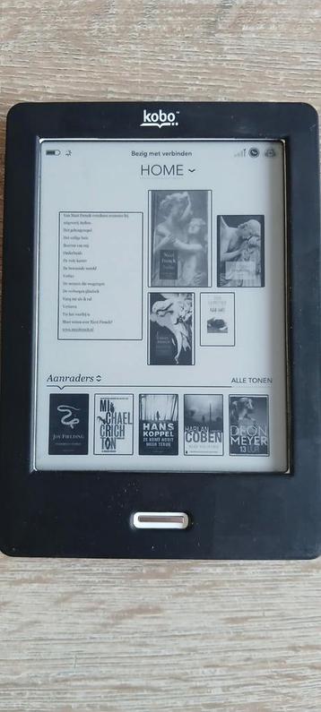 E-reader Kobo N 905 touch 6 inch met boeken en hoes beschikbaar voor biedingen