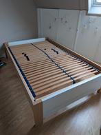 Bed 120 x 200cm met lattenbodem, Ophalen, Gebruikt, Twijfelaar, 120 cm