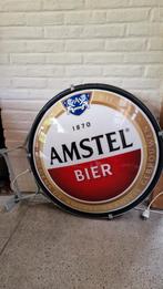 Amstel lichtbak, Verzamelen, Biermerken, Ophalen, Zo goed als nieuw, Reclamebord, Plaat of Schild, Amstel