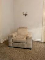 GRATIS af te halen relax stoel fauteuil kleur wit GRATIS, Huis en Inrichting, Stoelen, Gebruikt, Stof, Wit, Eén