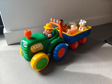 Kiddieland Tractor met Dieren beschikbaar voor biedingen
