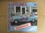 DRUKWERK   KAPSONES / VANNACHT, Cd's en Dvd's, Vinyl Singles, 7 inch, Single, Ophalen of Verzenden, Zo goed als nieuw