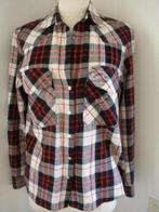 ZARA Woman bloes rood wit blauw ruit maat M, Zara, Ophalen of Verzenden, Zo goed als nieuw, Maat 38/40 (M)