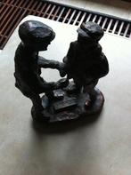 Design beeldje boertje handje klap Br15 H25D9cm, Verzamelen, Beelden en Beeldjes, Ophalen of Verzenden, Zo goed als nieuw, Mens