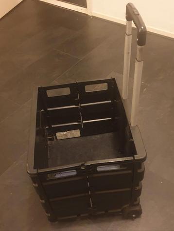 Opvouwbare boodschappentrolley beschikbaar voor biedingen