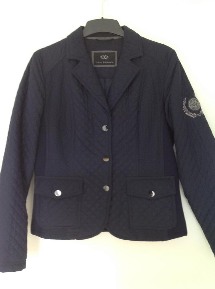Fijne blaser v.Tom Crown, mt 38, doorstikt, d.blauw,gevoerd., Kleding | Dames, Jasjes, Kostuums en Pakken, Zo goed als nieuw, Maat 38/40 (M)