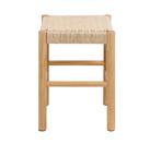 by fonQ Marlo Kruk - Naturel | Van €59,99, nu, Huis en Inrichting, Barkrukken, Byfonq, Byfonq, 60 tot 90 cm, Nieuw