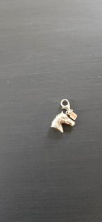 Bedeltje paardenhoofd Zinzi, Ophalen of Verzenden, Zo goed als nieuw, Zilver, Overige merken