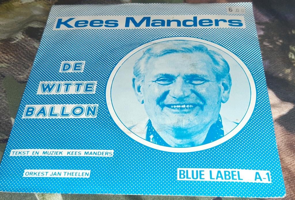 Kees Manders - de witte ballon, Maria Thérèse piraten single, Ophalen of Verzenden, Gebruikt, Nederlandstalig