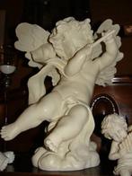 Engel met fluit Kleur : Wit, Verzamelen, Beelden en Beeldjes, Ophalen of Verzenden, Nieuw, Religie