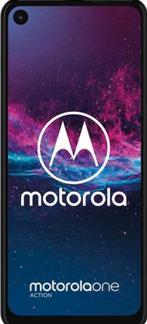 Motorola one action, Gebruikt, Overige modellen, Blauw, Touchscreen