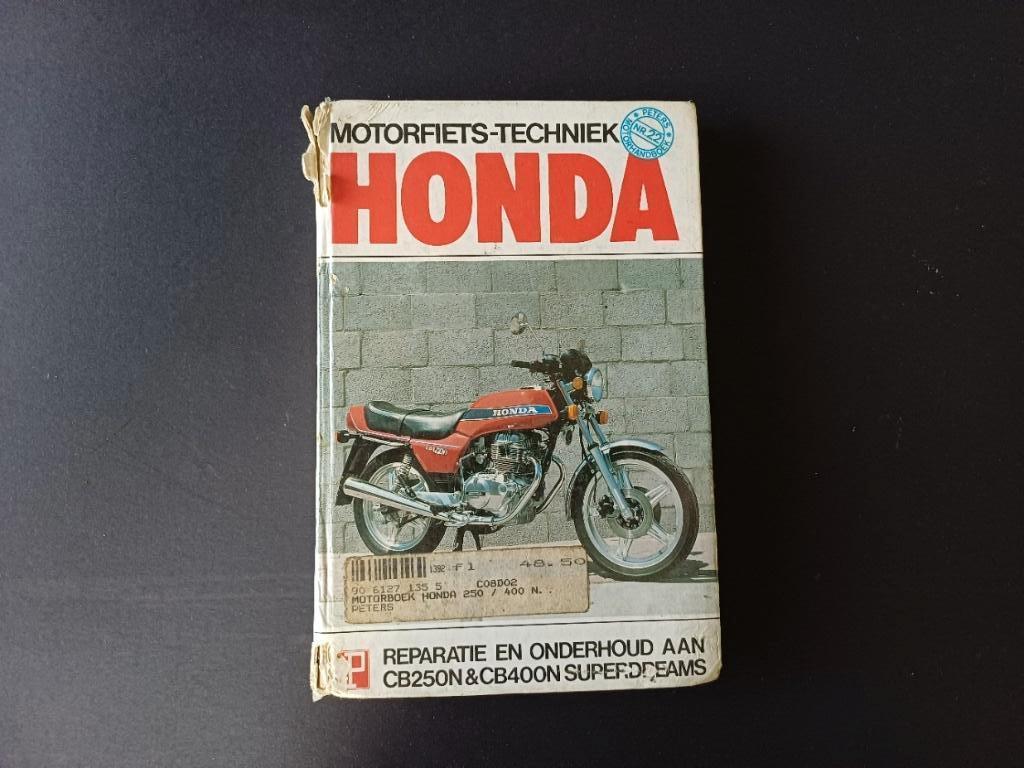 Werkplaatshandboek HONDA CB250N CB400N superdream, Motoren, Handleidingen en Instructieboekjes, Honda, Ophalen of Verzenden