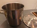 Grote rvs Soeppan - 18 Liter, Huis en Inrichting, Ophalen, Gebruikt, Rvs, Kookpan of Snelkookpan