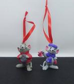 Disney De Reddertjes Rescuers set kerst ornamenten ornament, Ophalen of Verzenden, Zo goed als nieuw