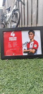 Feyenoord Inbeom Hwang Handtekening Foto Ingelijst, Verzamelen, Ophalen of Verzenden