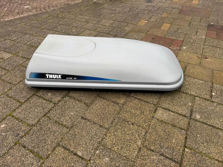 THULE ALPINE dakkoffer / skibox, Auto diversen, Dakkoffers, Gebruikt, Ophalen