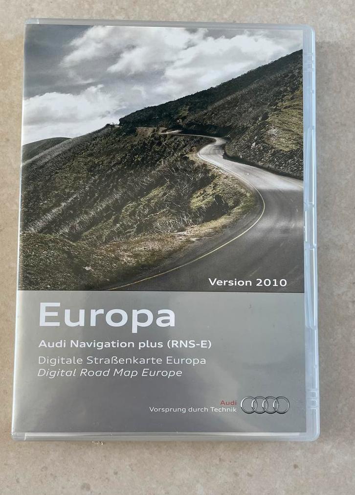 Audi RNS-E / RNSE navigatie dvd 2010 origineel, Computers en Software, Navigatiesoftware, Gebruikt, Landkaarten, West-Europa, Ophalen