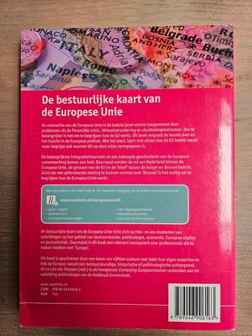 De bestuurlijke kaart van de Europese Unie beschikbaar voor biedingen