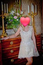 Feestelijk jurkje maat M/L - 1 dag gedragen, Maat 38/40 (M), Wit, Ophalen of Verzenden, Zo goed als nieuw