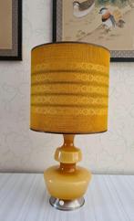 te koop: glazen tafellamp De Rupel, retro vintage jaren 60, Huis en Inrichting, Lampen | Tafellampen, Ophalen, Gebruikt, Glas