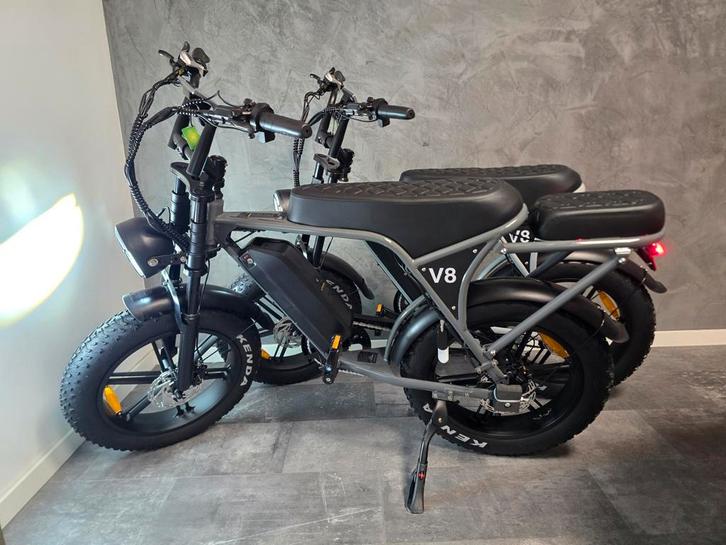 Fatbike V8 gashendel 6km legaal Ingebouwde Speaker Bleutooth, Fietsen en Brommers, Elektrische fietsen, Nieuw, Overige merken