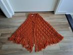 Omslagdoek in oranje/roestkleur, Ophalen of Verzenden, Zo goed als nieuw, Maat 36 (S), Sjaal