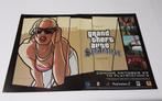 Grand Theft Auto San Andreas Poster, Gebruikt, Rechthoekig Liggend, Ophalen of Verzenden, A1 t/m A3
