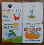 4 Mini-boekjes -1 koop : Nijntje Bo/Gonnie Kikker Dikkie Dik, Boeken, Ophalen of Verzenden, Zo goed als nieuw