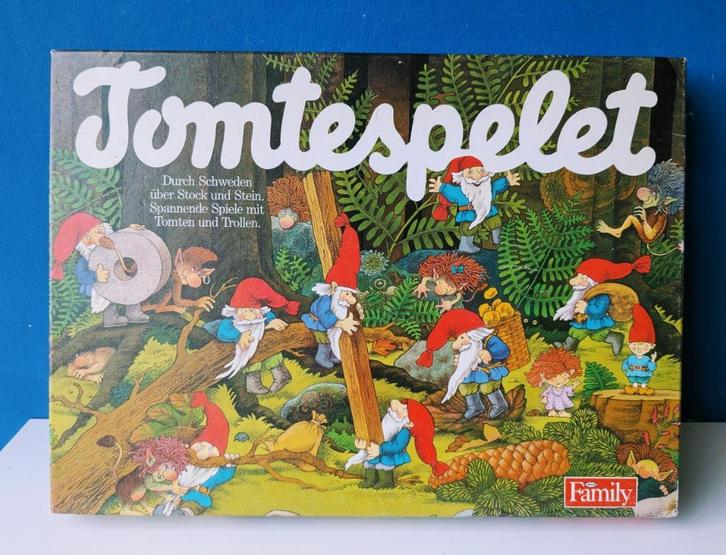 Vintage Tomtespelet Tomtespel/IKEA 1989, Hobby en Vrije tijd, Gezelschapsspellen | Bordspellen, Zo goed als nieuw, Ophalen of Verzenden