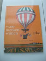 waar mensen wonen atlas - uitg. dijkstra, Boeken, Atlassen en Landkaarten, Ophalen of Verzenden, Gelezen, 1800 tot 2000, Wereld