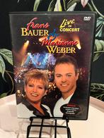 Dvd Frans Bauer & Marianne Weber Live in concert, Alle leeftijden, Verzenden, Zo goed als nieuw, Muziek en Concerten