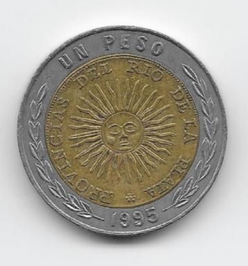 Argentinië 1 peso 1995 (met A) KM# 112.1 beschikbaar voor biedingen