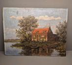 Oud paneel schilderij, Ophalen of Verzenden